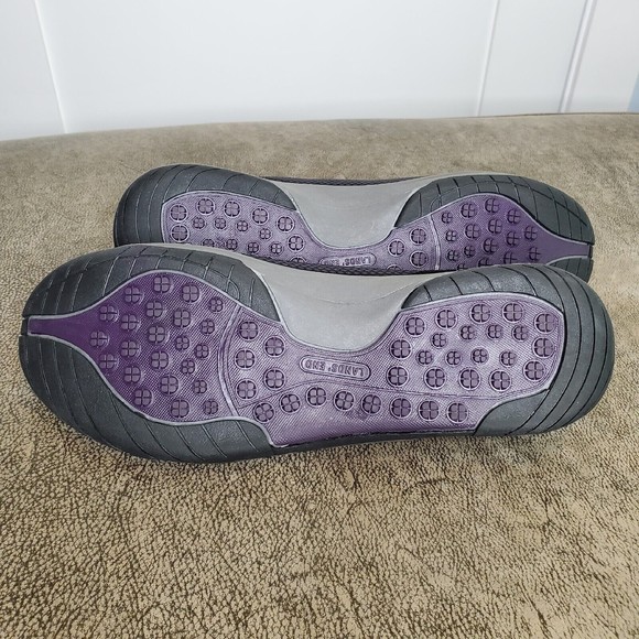 Lands’ End Black Slip On Comfort Shoes women's size 8.5 Skeemer New - Picture 9 of 11